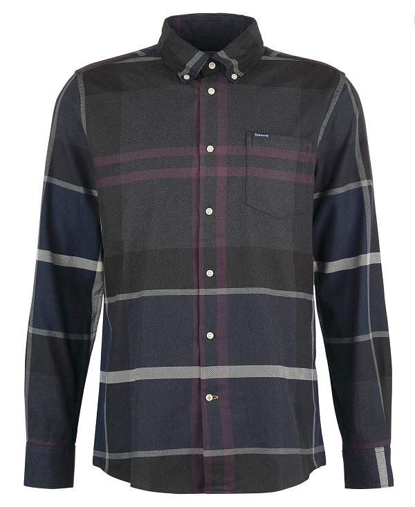 Barbour Dunoon Taillored Fit Shirt Flerfarvede | BABO87840