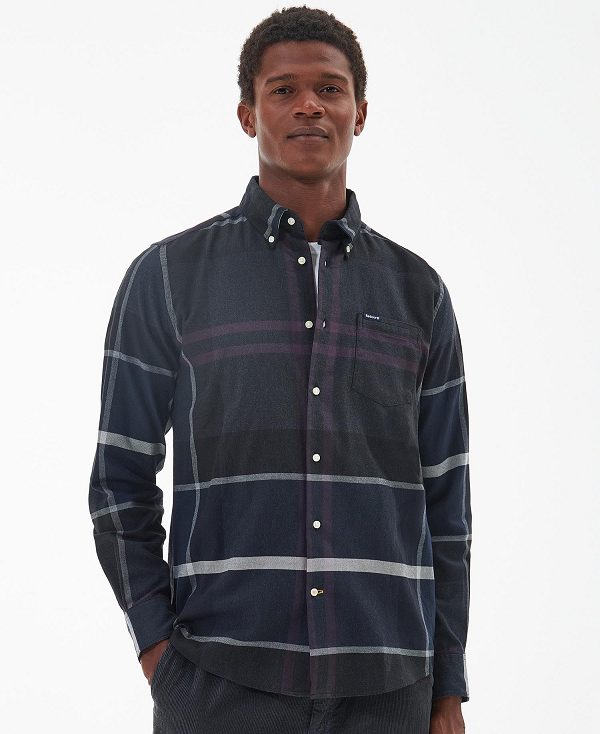 Barbour Dunoon Taillored Fit Shirt Flerfarvede | BABO87840