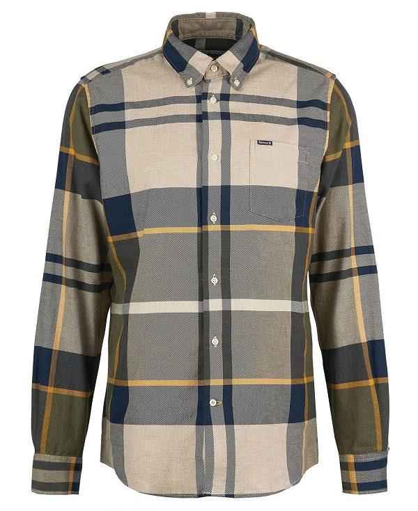 Barbour Dunoon Taillored Fit Shirt Flerfarvede | BABO87841