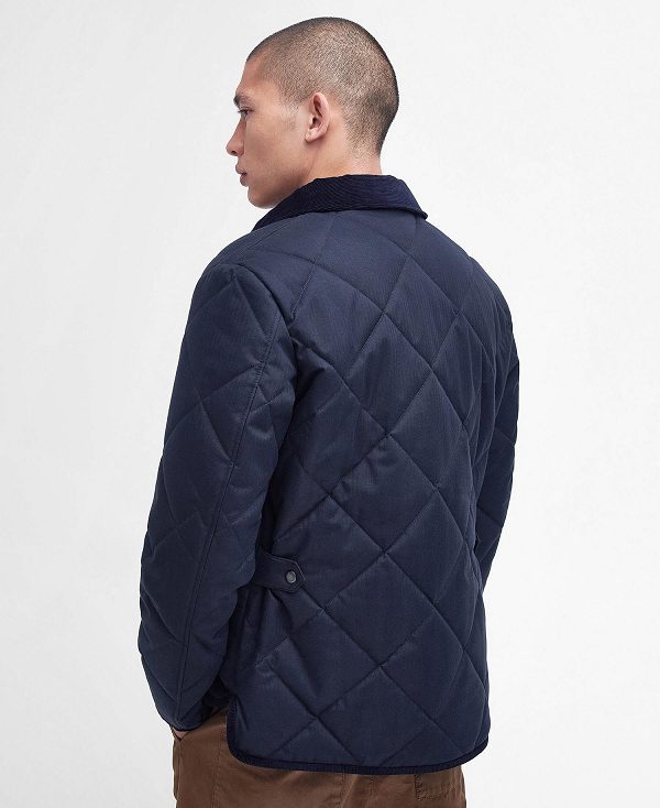 Barbour Easton Liddesdale Quilted Jacket Mørkeblå | BABO87323