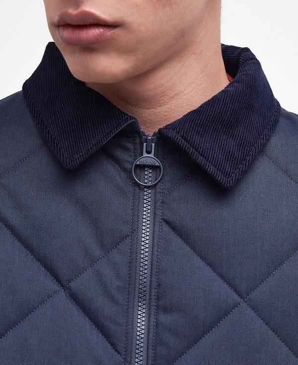 Barbour Easton Liddesdale Quilted Jacket Mørkeblå | BABO87323