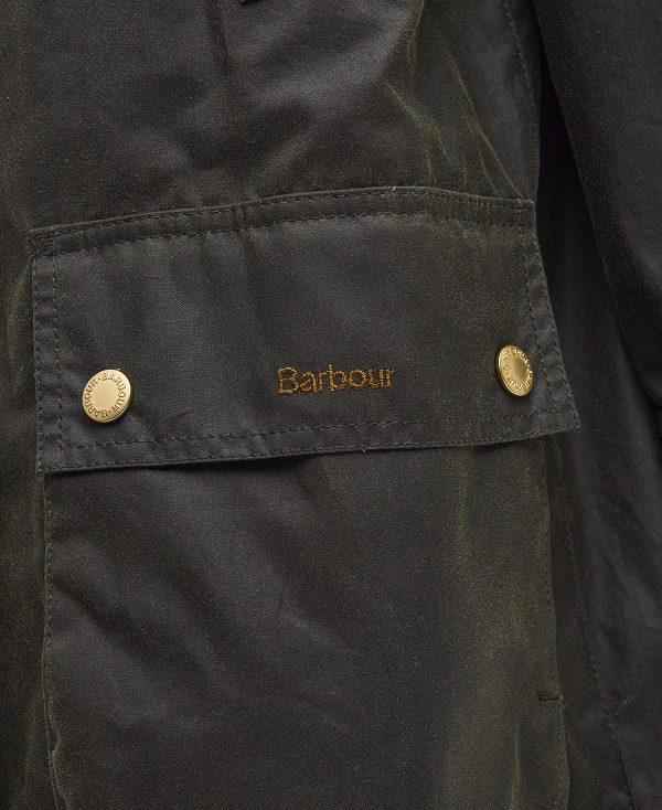 Barbour Ebberston Waxed Jacket Grøn | BABO89236