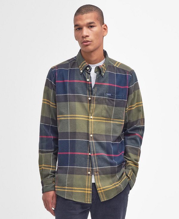 Barbour Edderton Tailored Shirt Tartan | BABO87834