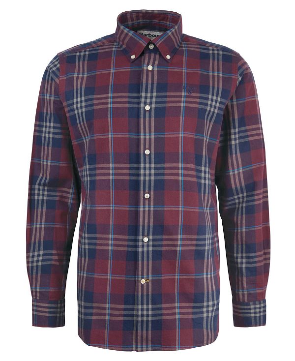 Barbour Edgar Tailored Shirt Flerfarvede | BABO87873