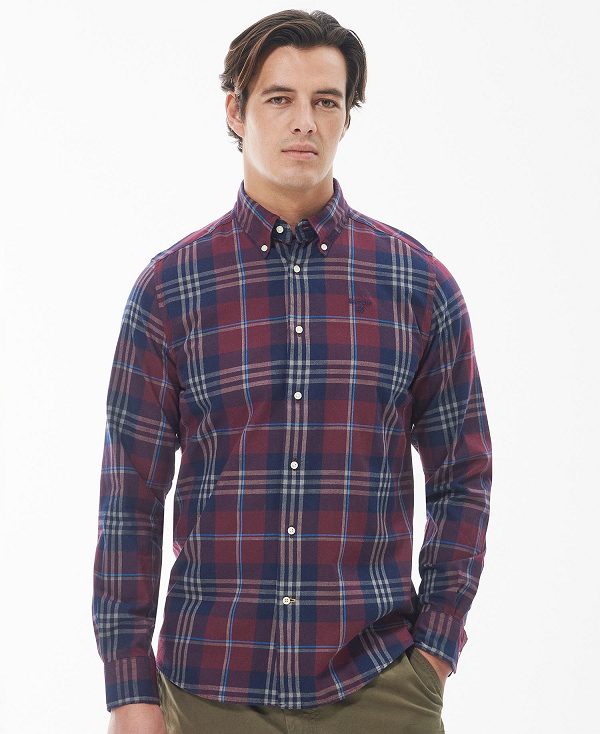 Barbour Edgar Tailored Shirt Flerfarvede | BABO87873