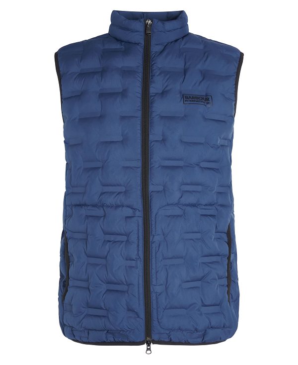 Barbour Edge Gilet Dyb Blå | BABO87537