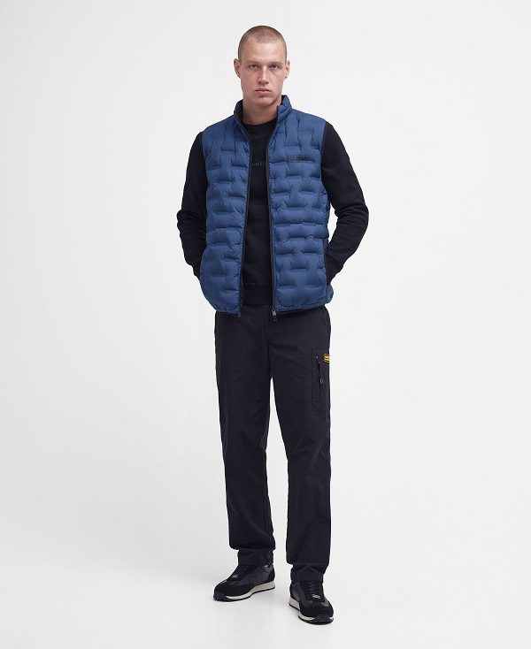 Barbour Edge Gilet Dyb Blå | BABO87537