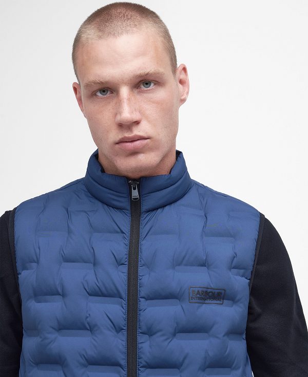 Barbour Edge Gilet Dyb Blå | BABO87537