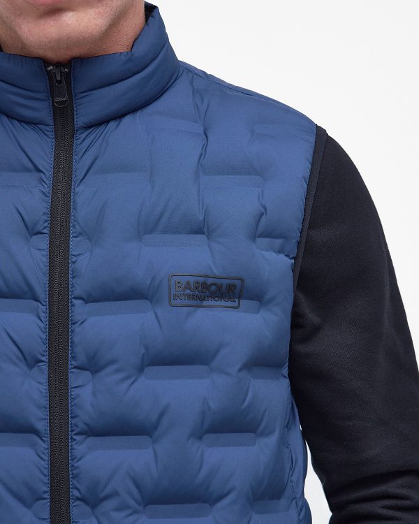 Barbour Edge Gilet Dyb Blå | BABO87537