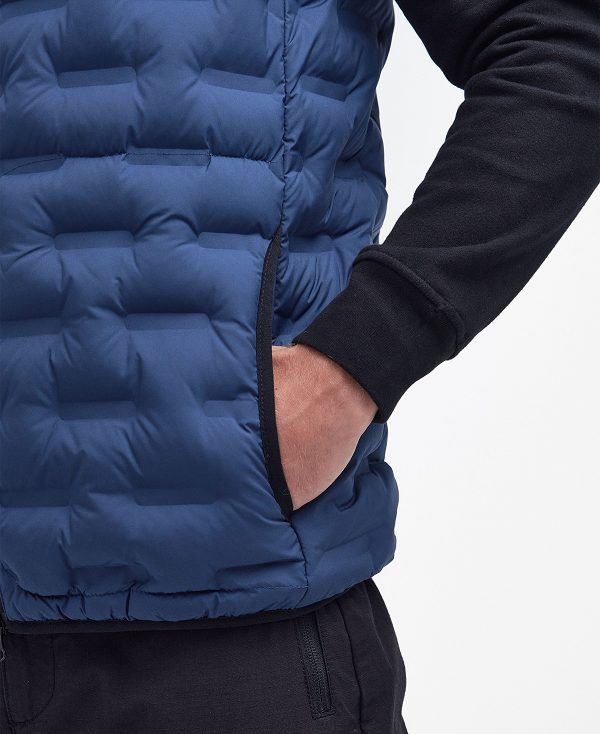 Barbour Edge Gilet Dyb Blå | BABO87537