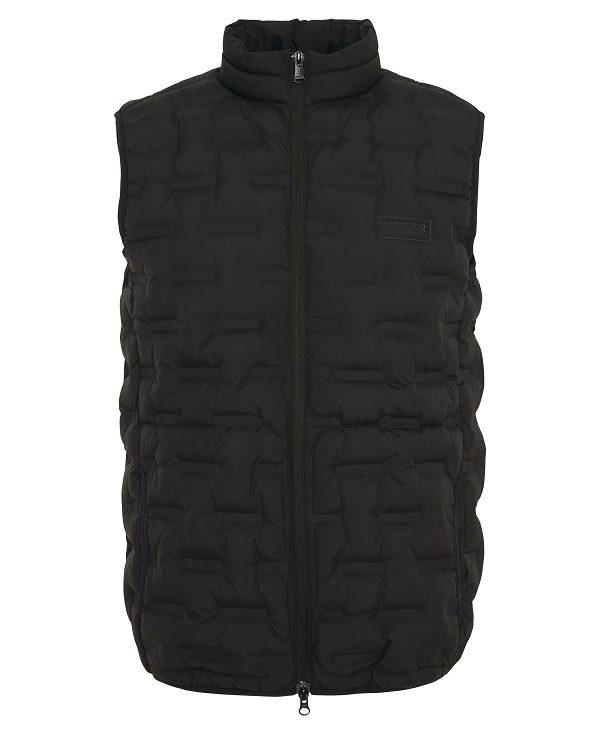 Barbour Edge Gilet Sort | BABO87542