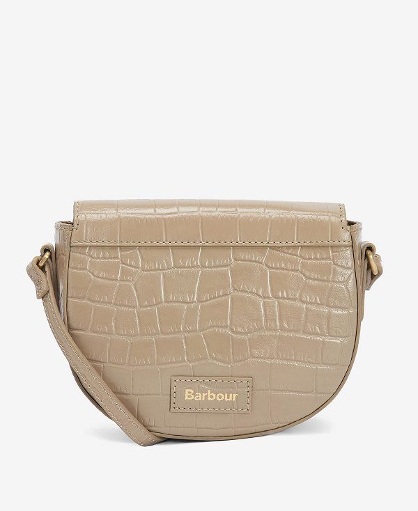 Barbour Eilein Saddle Bag Beige | BABO89990