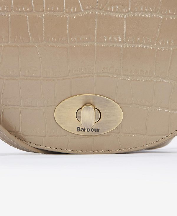 Barbour Eilein Saddle Bag Beige | BABO89990