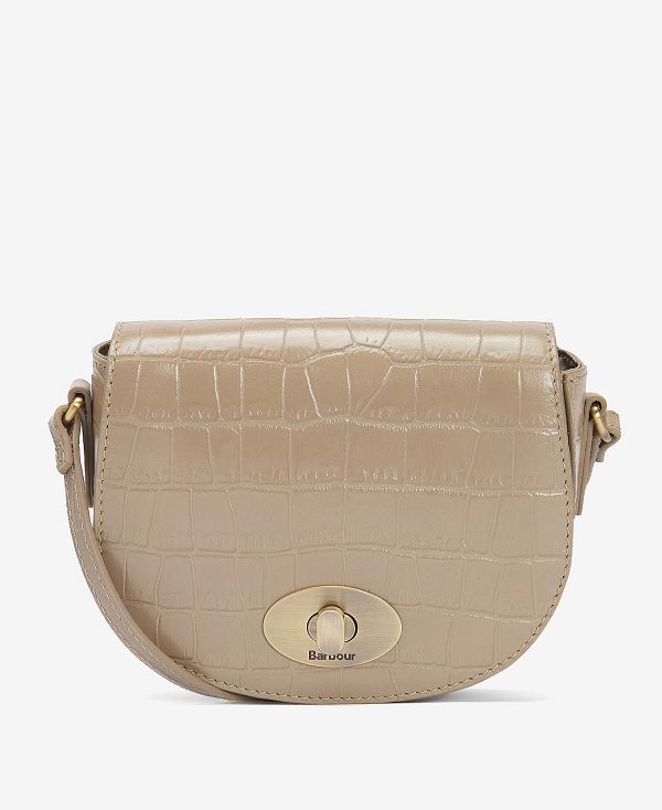 Barbour Eilein Saddle Bag Beige | BABO89990