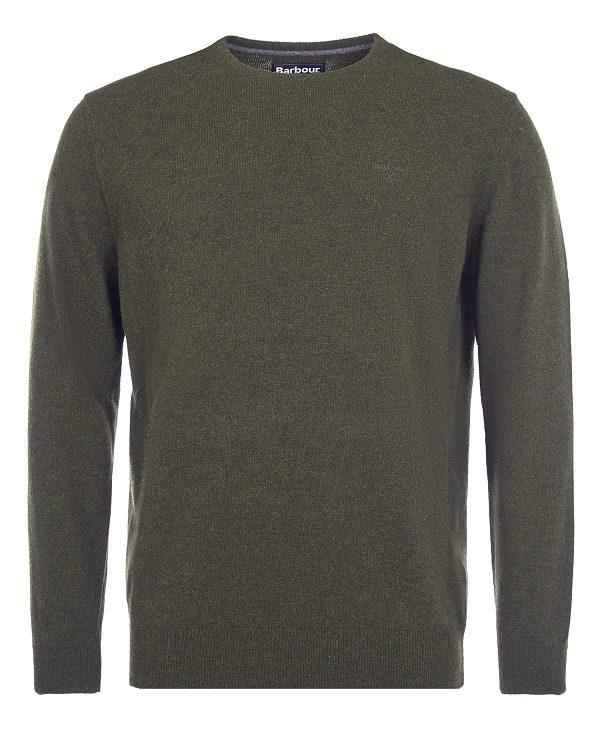 Barbour Essential Crew Neck Sweatshirt Grå | BABO88546