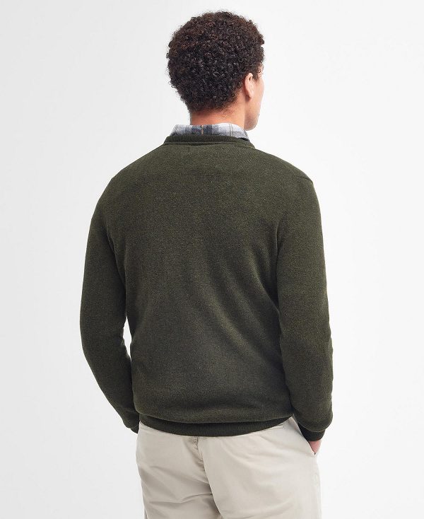 Barbour Essential Crew Neck Sweatshirt Grå | BABO88546