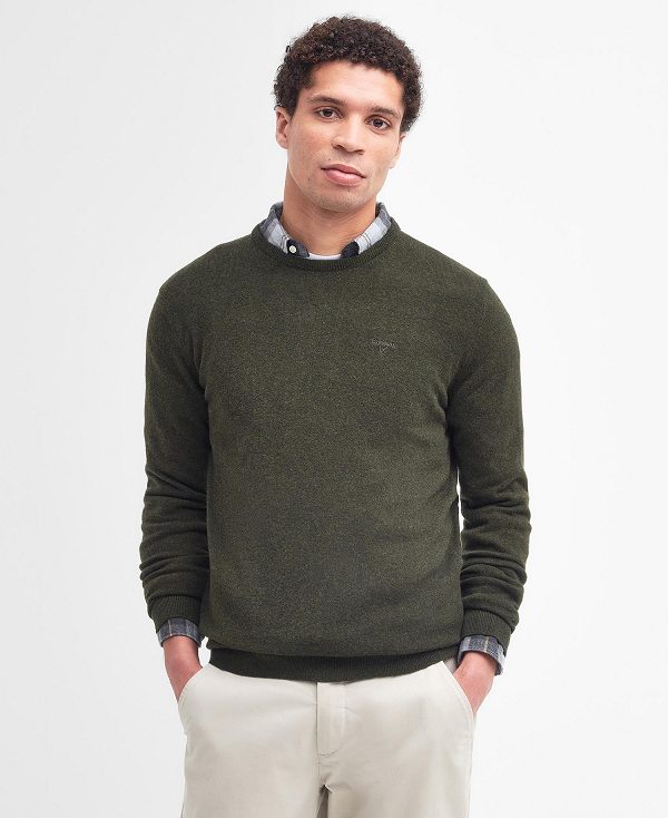 Barbour Essential Crew Neck Sweatshirt Grå | BABO88546