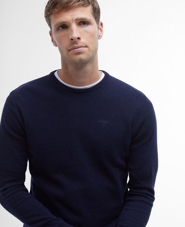 Barbour Essential Crew Neck Sweatshirt Grå | BABO88563