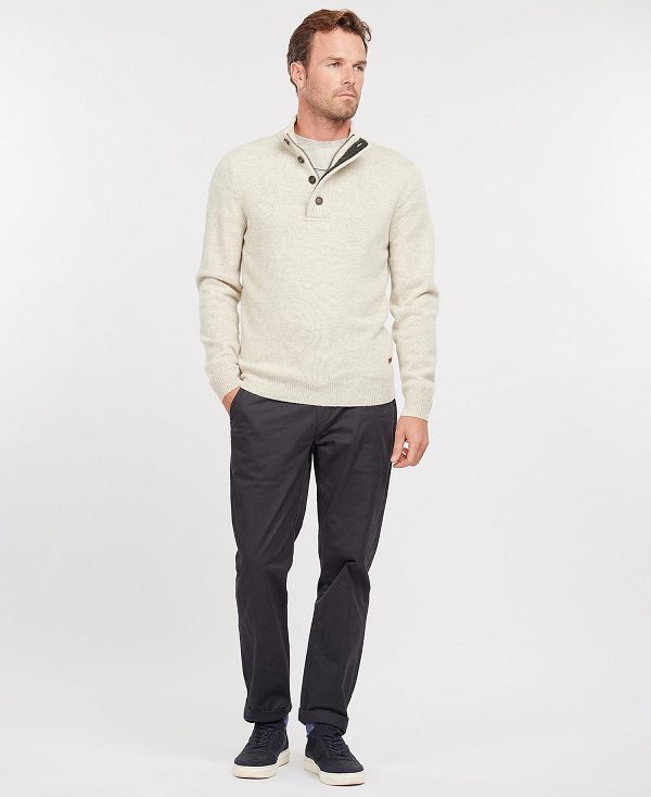 Barbour Essential Elbow Patch Sweatshirt Blå | BABO88506