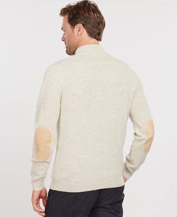 Barbour Essential Elbow Patch Sweatshirt Blå | BABO88506