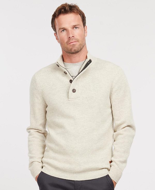 Barbour Essential Elbow Patch Sweatshirt Blå | BABO88506