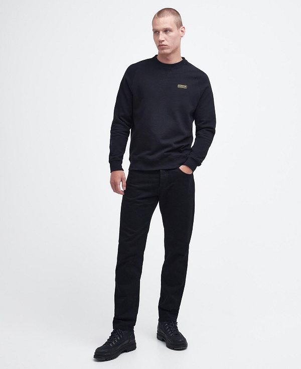 Barbour Essential Logo Sweatshirt Sort | BABO88431