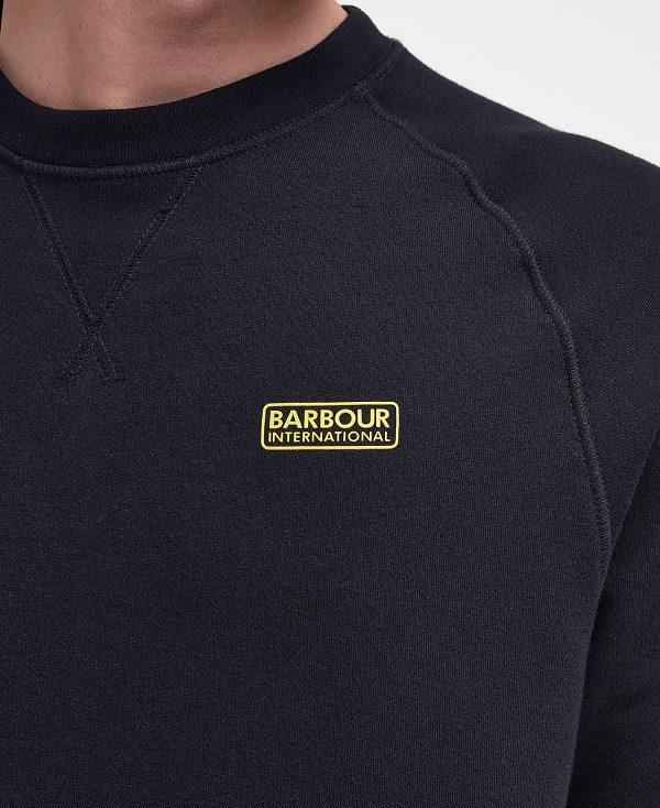 Barbour Essential Logo Sweatshirt Sort | BABO88431