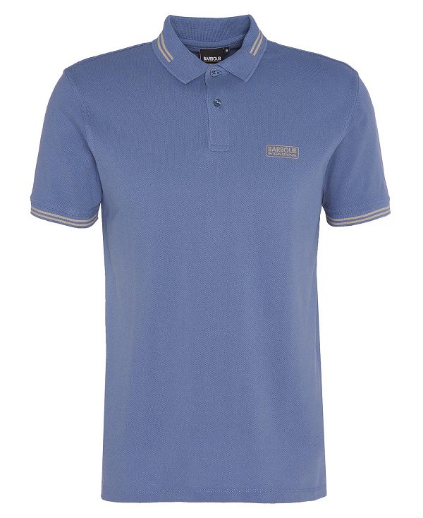 Barbour Essential Polo Shirt Blå | BABO88065