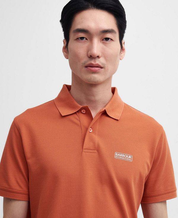 Barbour Essential Polo Shirt Lilla | BABO88067