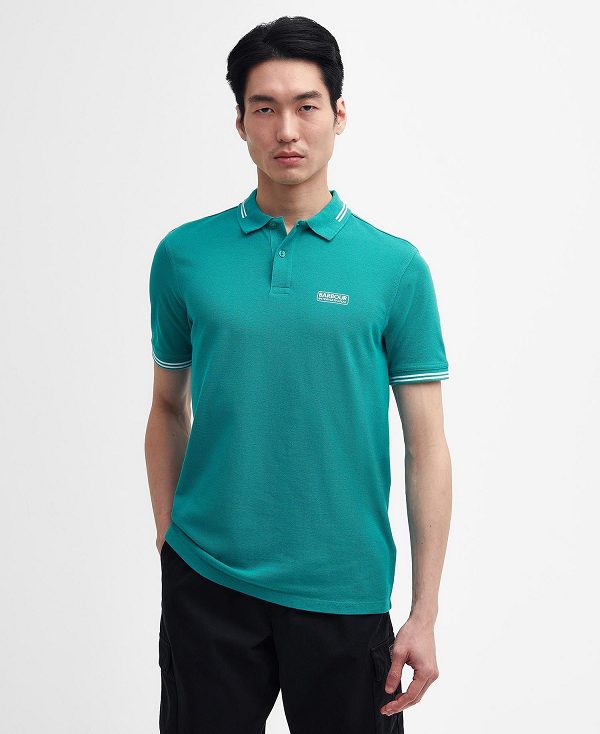 Barbour Essential Polo Shirt Turkis | BABO88064