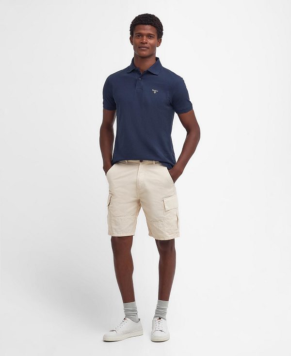 Barbour Essential Ripstop Cargo Shorts Beige | BABO88783