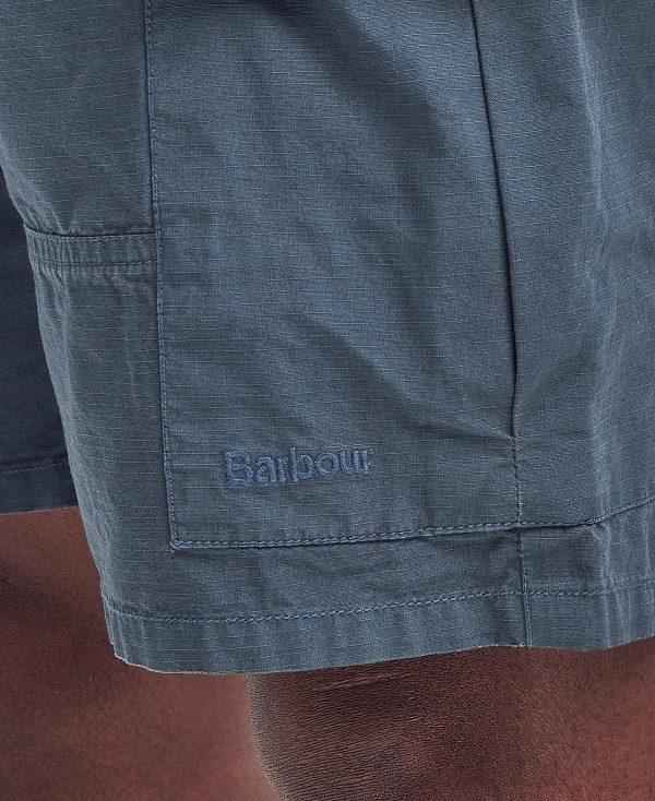 Barbour Essential Ripstop Cargo Shorts Blå | BABO88800