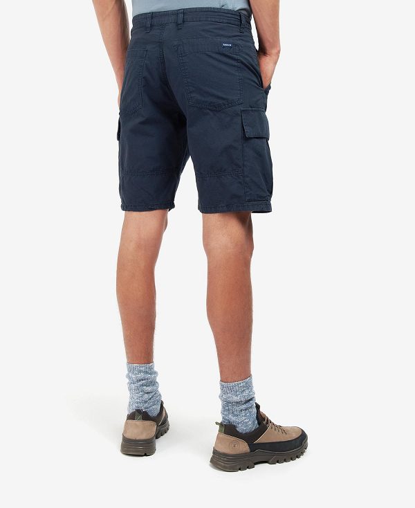 Barbour Essential Ripstop Cargo Shorts Mørkeblå | BABO88748