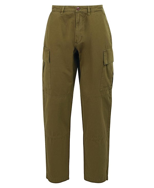 Barbour Essential Ripstop Cargo Trousers Mørkegrøn | BABO88738