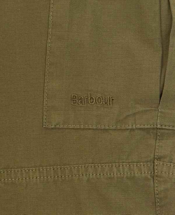 Barbour Essential Ripstop Cargo Trousers Mørkegrøn | BABO88738