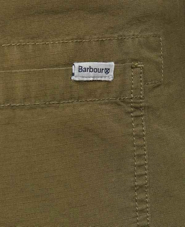 Barbour Essential Ripstop Cargo Trousers Mørkegrøn | BABO88738