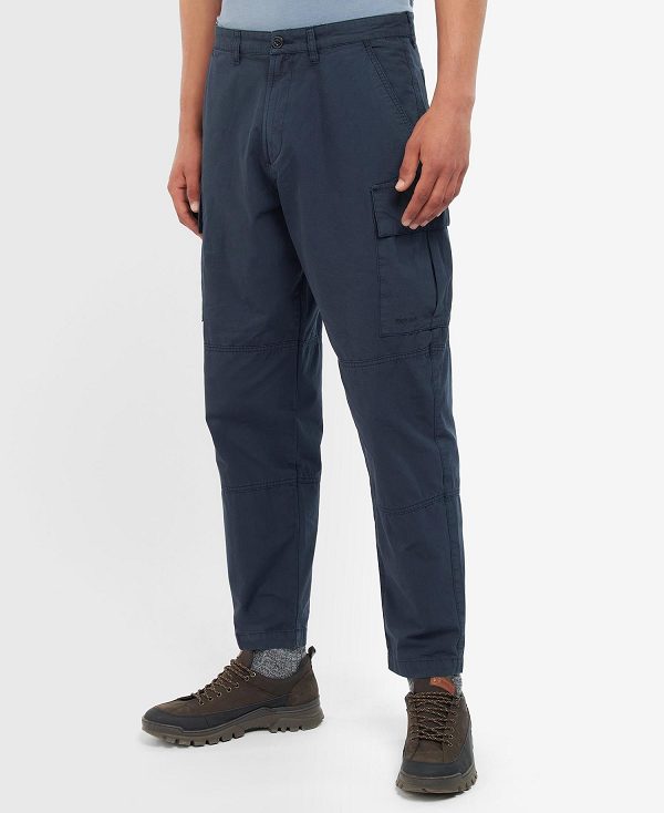 Barbour Essential Ripstop Cargo Trousers Mørkeblå | BABO88756