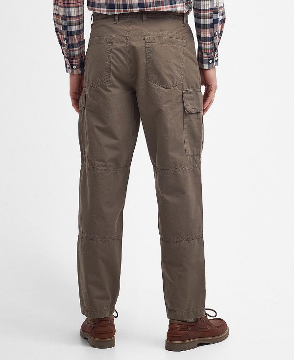 Barbour Essential Ripstop Cargo Trousers Khaki | BABO88766