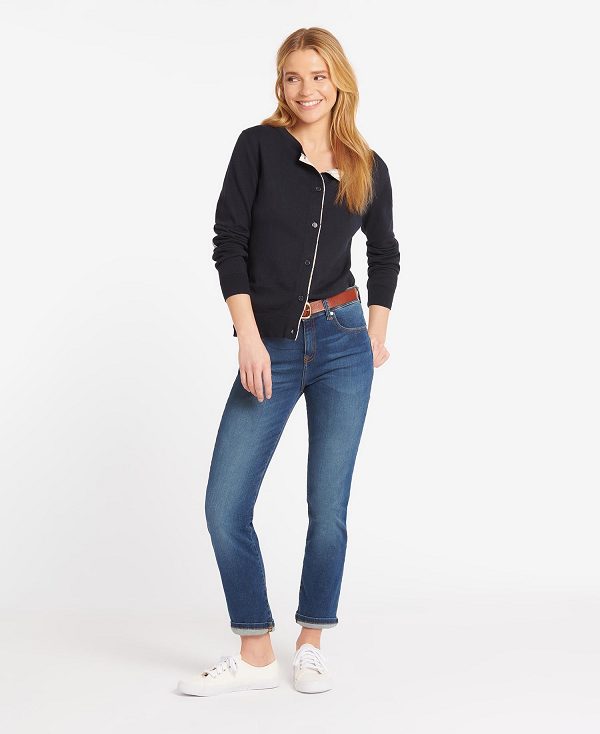 Barbour Essential Slim Jeans Blå | BABO89825