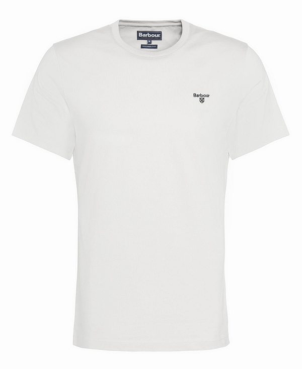 Barbour Essential Sports T-shirt Beige | BABO88289