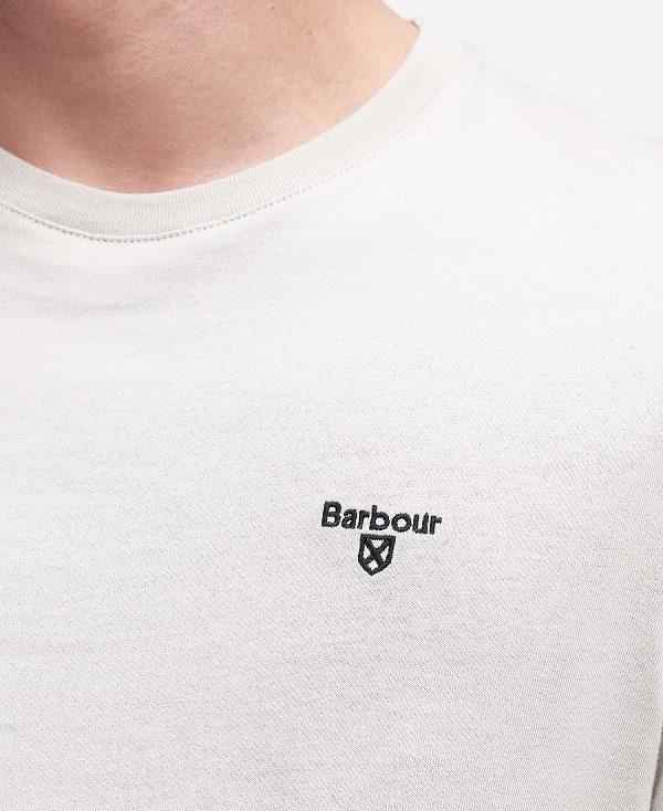 Barbour Essential Sports T-shirt Beige | BABO88289