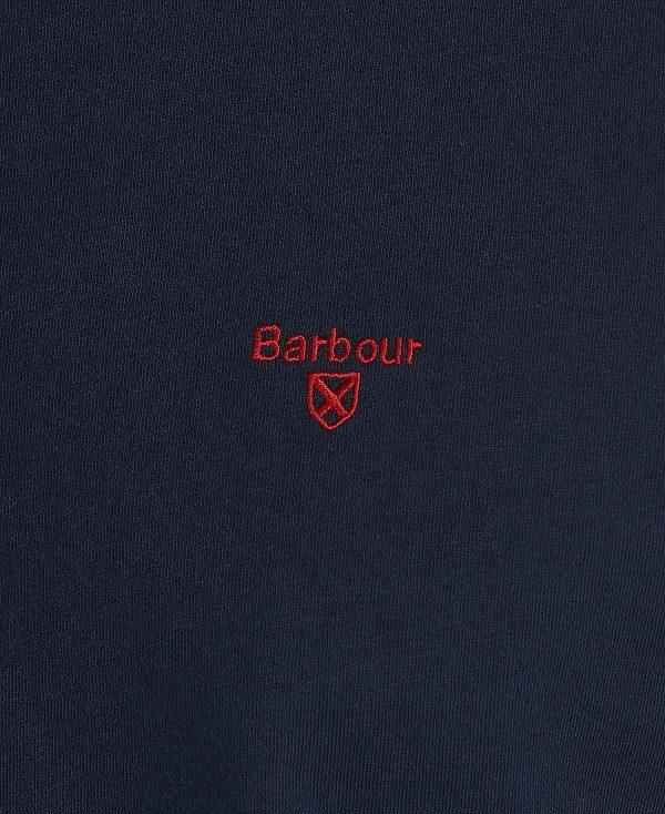 Barbour Essential Sports T-shirt Blå | BABO88288