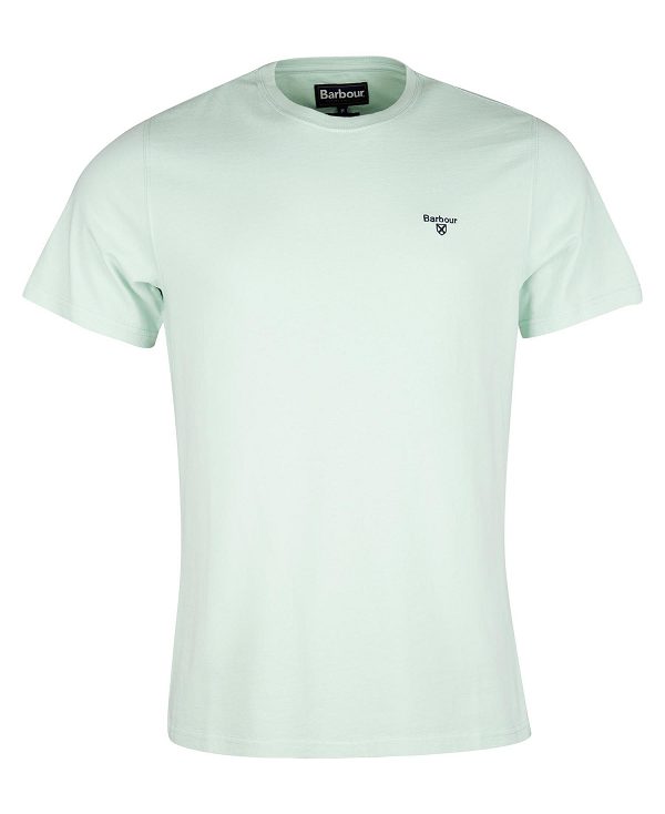 Barbour Essential Sports T-shirt Grøn | BABO88267