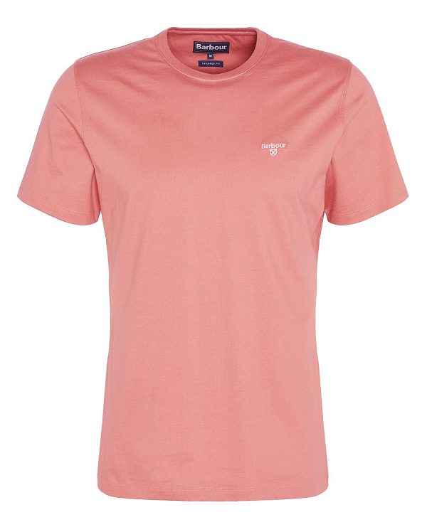 Barbour Essential Sports T-shirt Lyserød | BABO88319