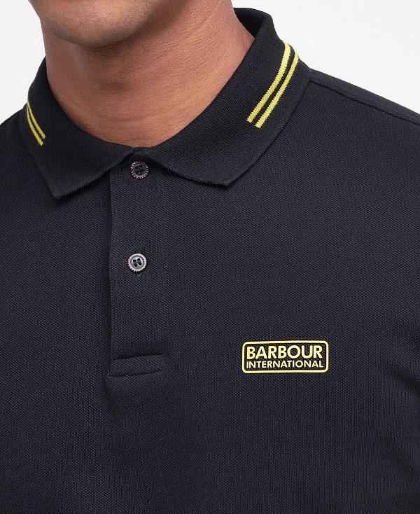 Barbour Essential Tipped Polo Shirt Sennep | BABO88056