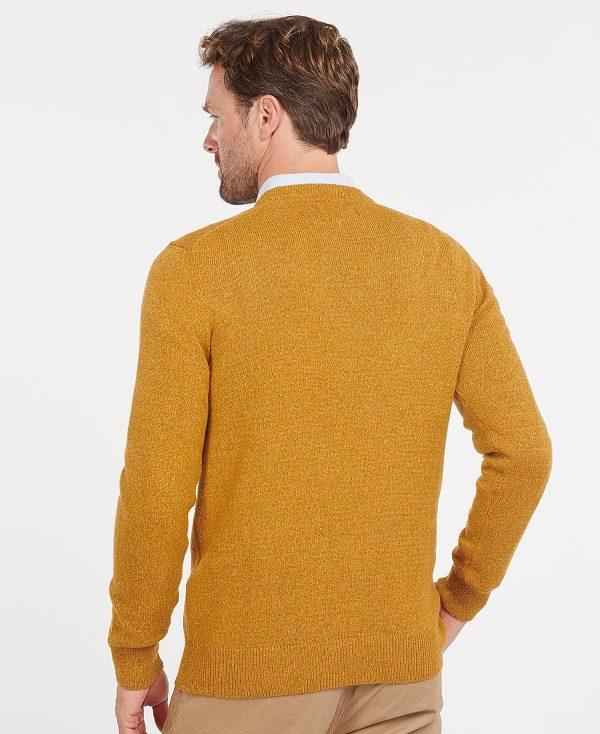 Barbour Essential Tisbury Crew-neck Sweatshirt Kobber | BABO88520