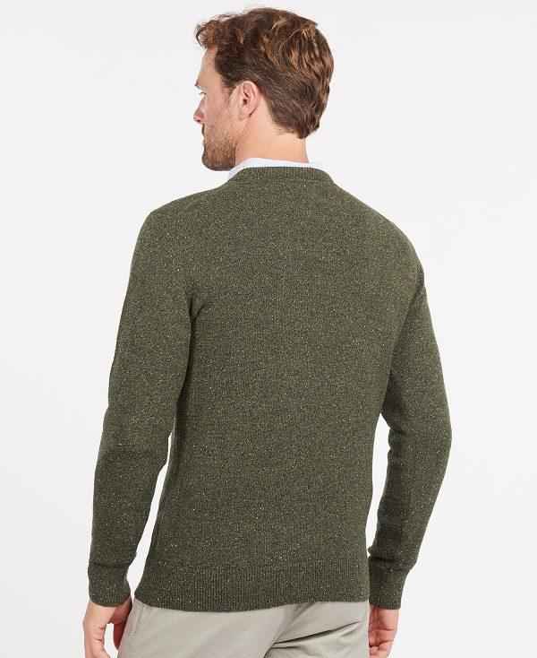 Barbour Essential Tisbury Crew-neck Sweatshirt Olivengrøn | BABO88584