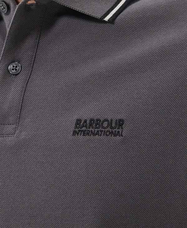 Barbour Event Multi Tipped Polo Dyb Grå | BABO88046