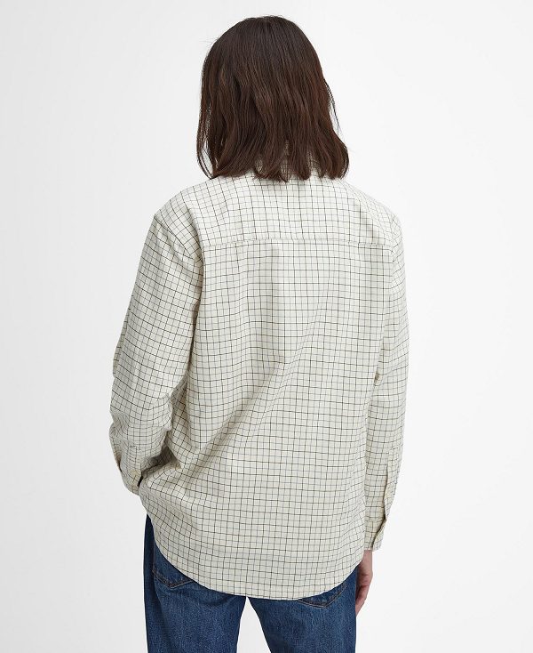 Barbour Farrar Oversized Long Sleeved Shirt Blå | BABO87925