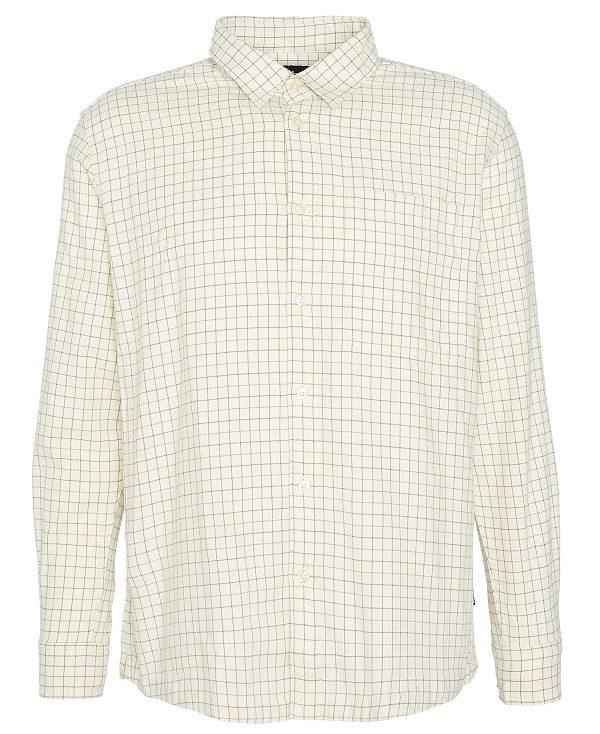 Barbour Farrar Oversized Long-sleeved Shirt Grøn | BABO87903